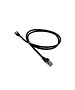 Патч-корд Lanmaster LAN-PC45/S5E-3.0-BK черный