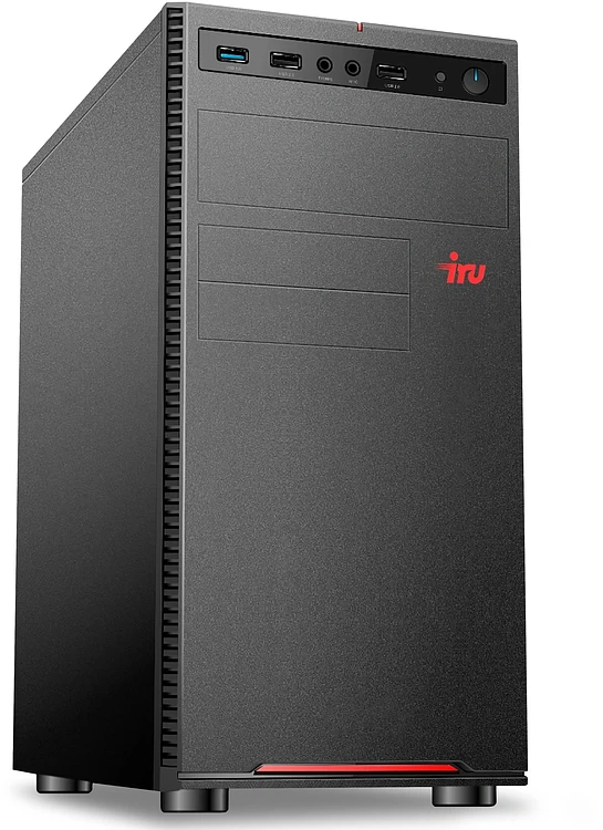 Компьютер iRU Planio 310H6SEV черный (2112564)