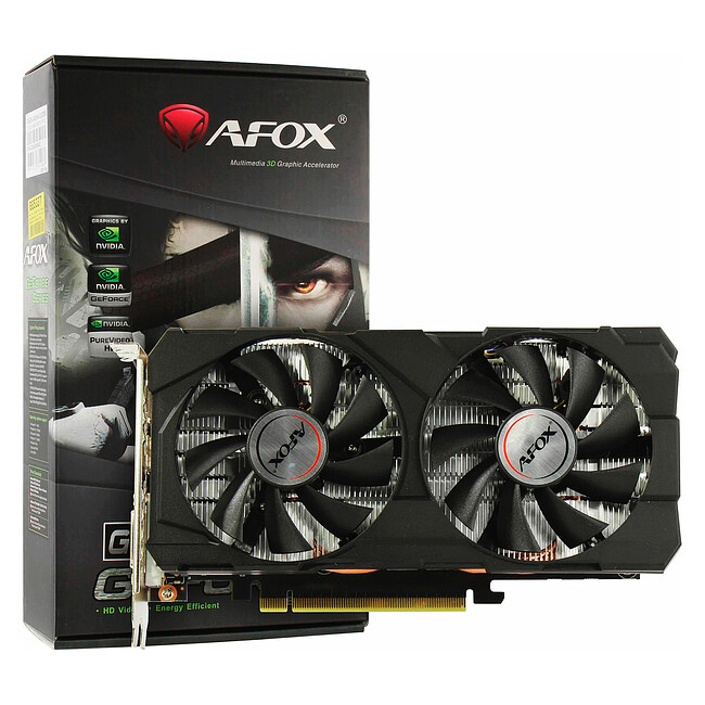Видеокарта AFOX GTX 1660 Ti 6GB (AF1660TI-6144D6H4)