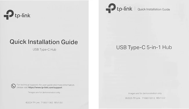 USB-хаб TP-Link UH5020C серый