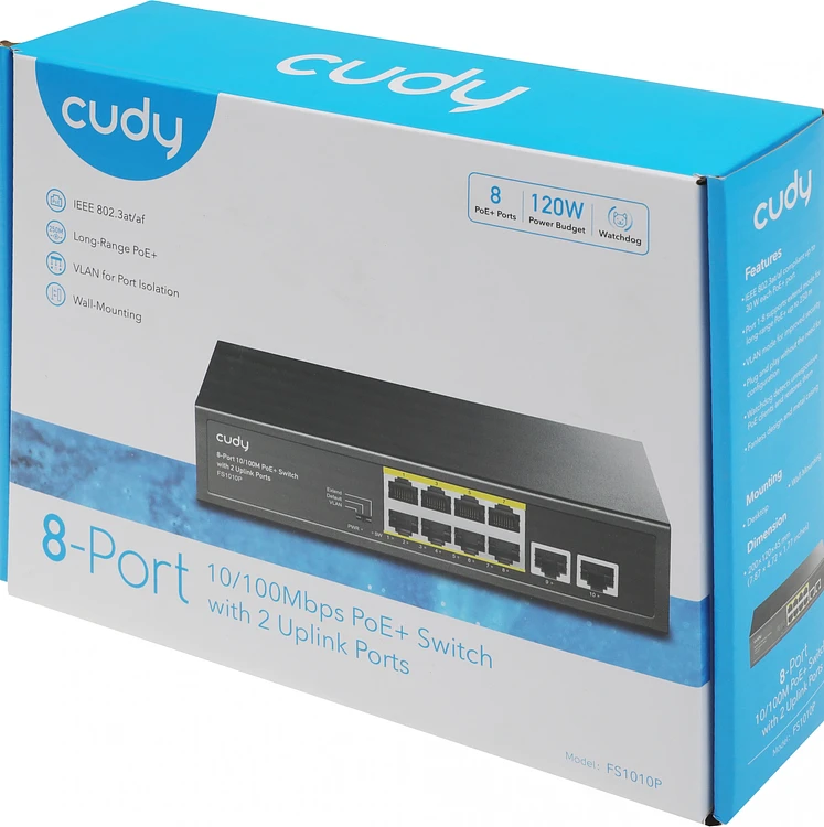 Коммутатор Cudy FS1010P