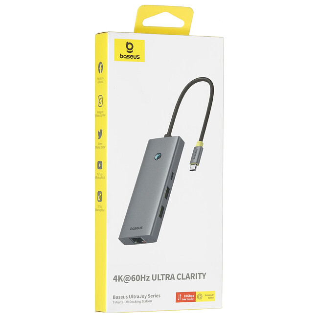 Док-станция Baseus UltraJoy Space Grey (B00052803811-03)