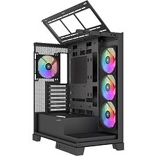 Корпус Sama V50 BK черный (V50-BKADA4X1-GL)