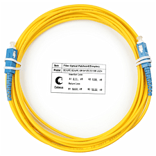 Шнур оптический Cabeus FOP(s)-9-SC-SC-5m