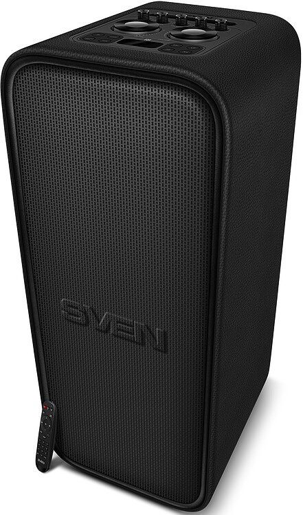 Колонка для вечеринок Sven PS-1650 черная кожа (SV-023379)