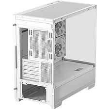 Корпус DeepCool CG380 3F WH ITX без БП белый (R-CG380-WHAGM3-G)