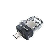 USB Flash-накопитель SanDisk Ultra Dual Drive M3.0 128GB черный/серый (SDDD3-128G-G46) USB Flash-накопитель SanDisk Ultra Dual Drive M3.0 128GB черный/серый (SDDD3-128G-G46)
