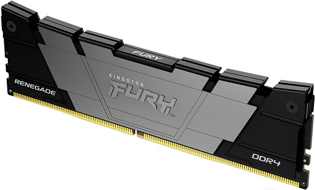Оперативная память Kingston Fury Renegade 8GB DDR4 Black/Gray (KF432C16RB2/8)