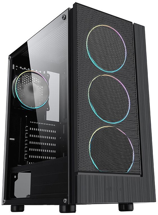 Корпус Formula V Line без БП черный (F-33RGB)