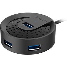 USB-хаб A4Tech USB 3.0 HUB-30C черный