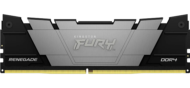 Оперативная память Kingston Fury Renegade 16GB DDR4 Black XMP (KF440C19RB12/16)