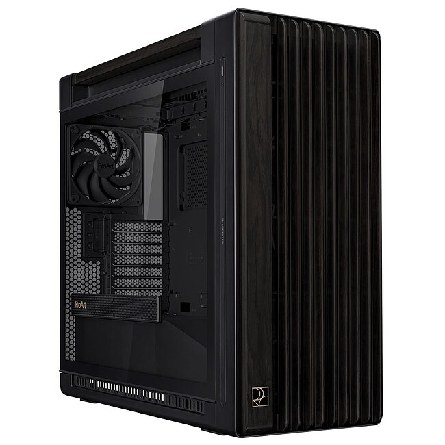 Корпус ASUS Proart PA602 Walnut Wood TG PWM без БП Black (90DC00J0-B09030)