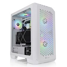 Корпус Thermaltake View 300 MX Snow без БП белый (CA-1P6-00M6WN-00)