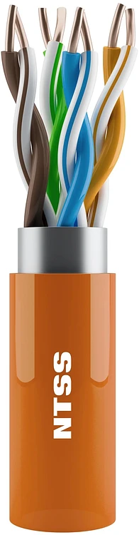 Кабель информационный NTSS NTSS-IN-FTP4-5E-LSZH-OR 305м оранжевый