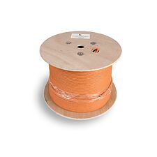 Кабель витая пара Cabeus STP-4P-CAT.6A-SOLID-IN-LSZH оранжевый