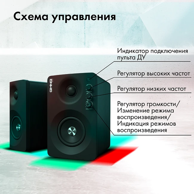 Акустика GMNG OK-700 черный (1475283)