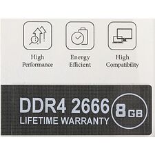 Оперативная память AGI 8GB DDR4 DIMM PC4-21300 Bulk (AGI266608UD138)