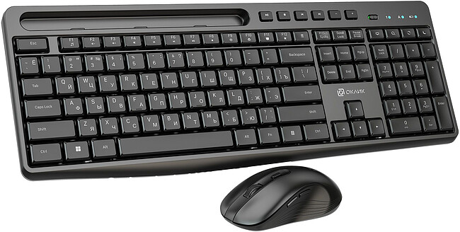 Набор периферии Oklick S275W черный (1993113)