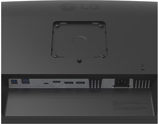 Монитор LG 27BA65QB-B черный (27BA65QB-B.ARUZ)