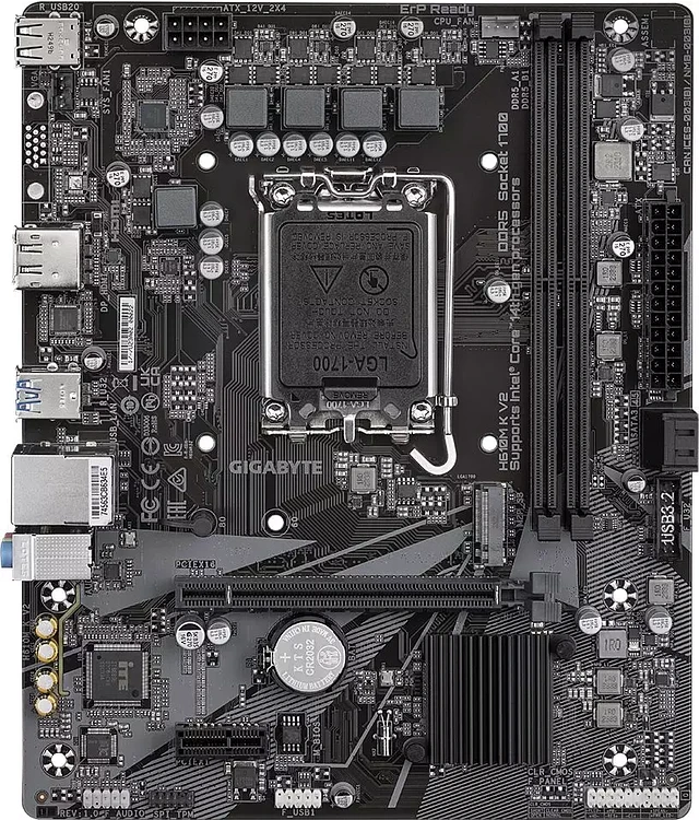 Материнская плата Gigabyte H610M K V2 rev. 1.0