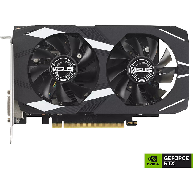 Видеокарта ASUS Dual GeForce RTX 3050 OC 6GB GDDR6 DUAL-RTX3050-O6G (90YV0K60-M0NA00)
