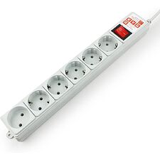 Сетевой фильтр Power Cube SPG(5+1)-B-15 5 м серый