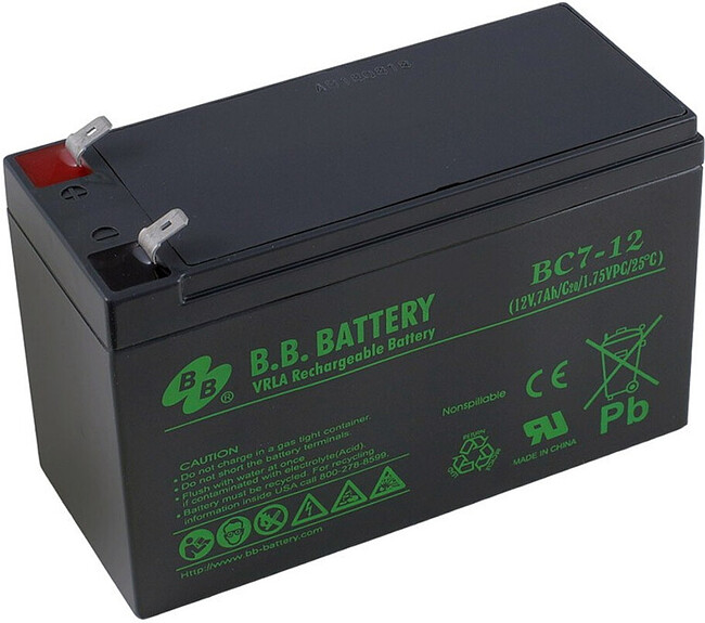 Аккумулятор для ИБП B.B. Battery BC 7,2-12