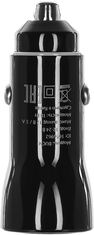 Автомобильное зарядное Buro BUCN1 черный (BUCN18P110BK)