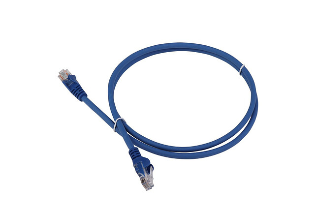 Патч-корд Lanmaster LAN-PC45/U6-5.0-BL синий