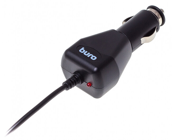 Автомобильное зарядное Buro XCJ-048-EM-2A microUSB черный