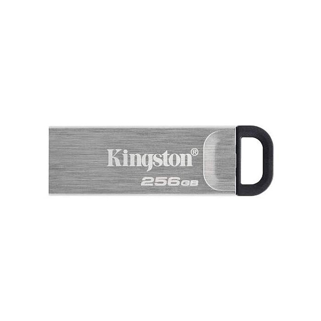 USB Flash-накопитель Kingston DataTraveler Kyson 256GB металл серебристый (DTKN/256GB)