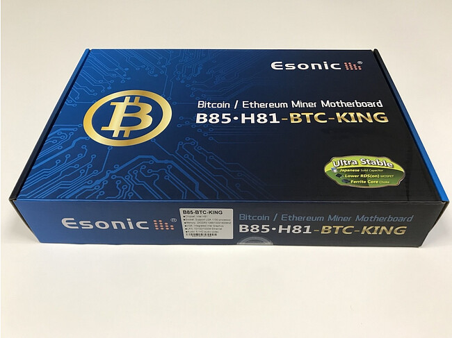 Материнская плата Esonic H81-BTC-KING