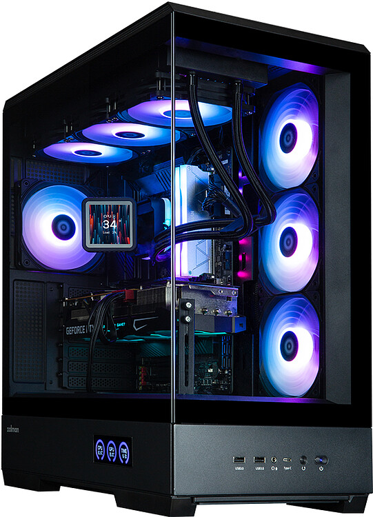 Корпус Zalman P50 DS Black без БП