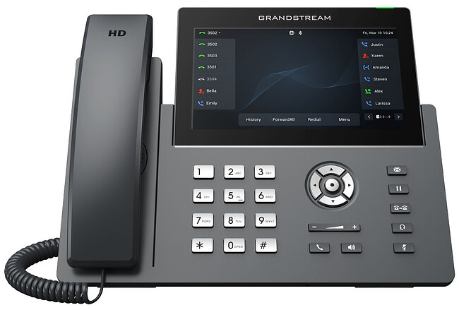 IP-телефон Grandstream GRP2670 черный