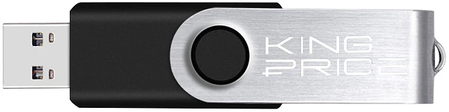 USB Flash-накопитель KingPrice KPFD2 64GB черный (KPFD2A064ABK)