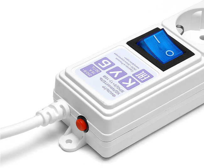 Сетевой фильтр Power Cube SPG(5+1)-16B-1.9М белый