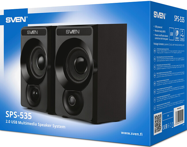 Акустика Sven SPS-535 черный (SV-022501)