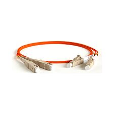 Патч-корд Hyperline FC-D2-50-LC/PR-SC/PR-H-3M-LSZH-OR