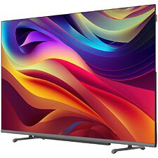 Телевизор Digma Pro QLED 43L черный/серебристый