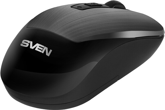 Мышь Sven RX-380W серый металлик (SV-020606)