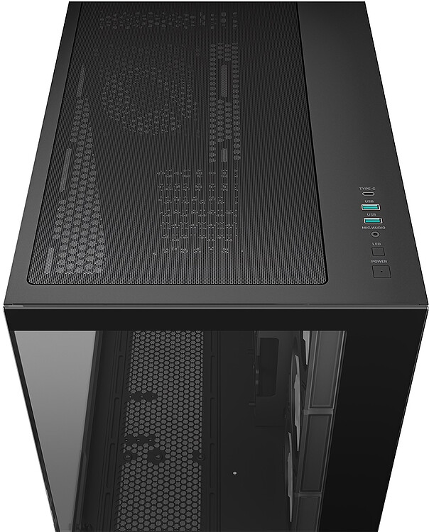 Корпус Deepcool CG530 4F черный без БП (R-CG530-BKADA4-G-1)