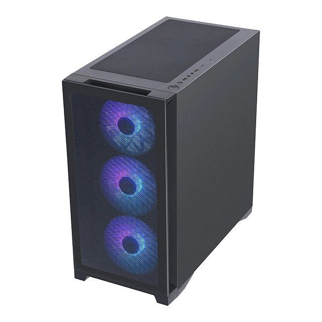 Корпус HAFF Glory Mini mATX без БП Black