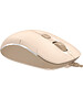 Мышь A4Tech Fstyler FM26S бежевый/коричневый/Cafe Latte