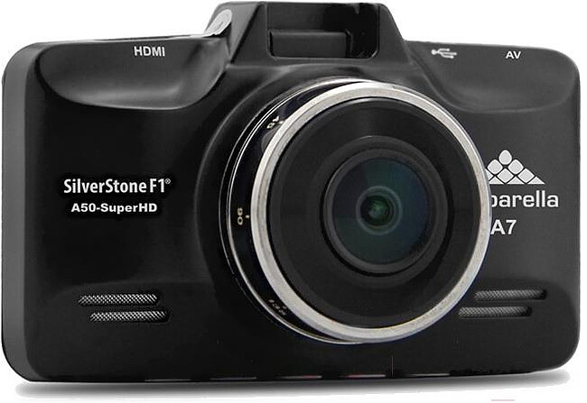 Автомобильный видеорегистратор Silverstone F1 A50-SHD Focus 2K черный