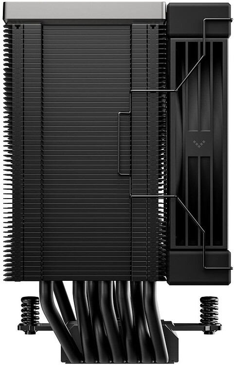 Кулер для процессора DeepCool AK700 Digital NYX черный (R-AK700-BKNNMN-GJD-1) + термопаста DeepCool DS9 3.5г (R-DS9-GY035C-G)