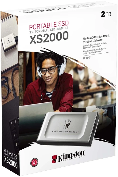 Внешний накопитель Kingston XS2000 2TB (SXS2000/2000GA)