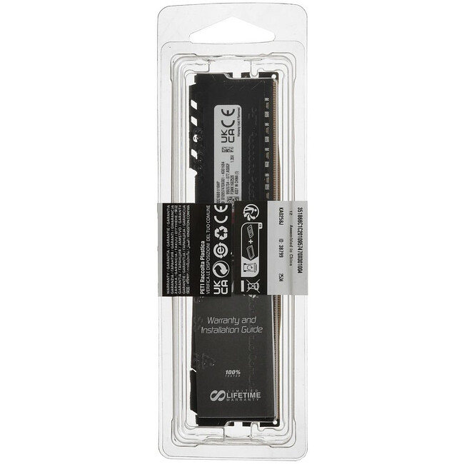 Оперативная память Kingston Fury Beast Black 16GB DDR4 (KF432C16BB1/16WP)