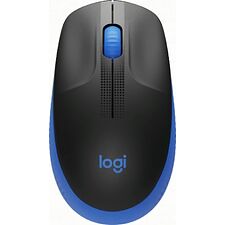 Мышь Logitech M190 черный/синий (910-005914)