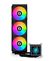 Кулер для процессора Lian Li Galahad II LCD 360 Black (G89.GA2ALCD36B.00)