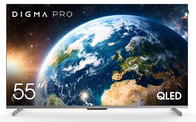 Телевизор Digma Pro 55D черный